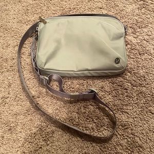 Lululemon City Adventurer Crossbody- Silver Drop
